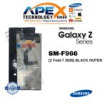 Samsung Galaxy Z Fold-7 (SM-F966) Ecrã LCD - Preto exterior (Service Pack) – GH82-37544A