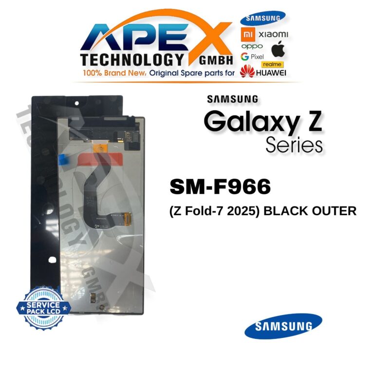 Samsung Galaxy Z Fold-7 (SM-F966) Display LCD - Nero esterno (Service Pack) – GH82-37544A