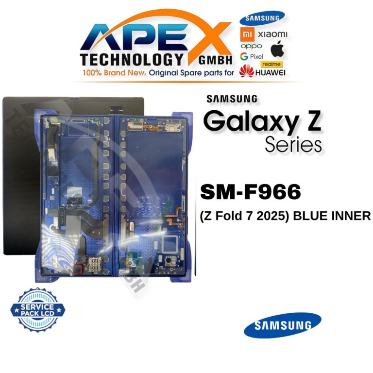 Samsung Galaxy Z Fold 7 (SM-F966) Écran LCD - Bleu intérieur (Service Pack) – GH82-37548B