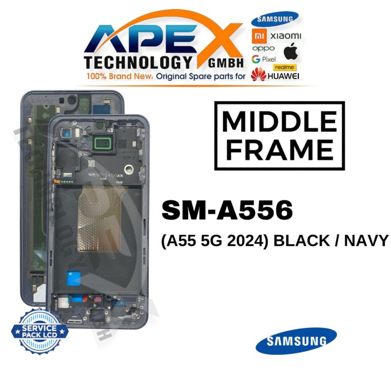 Samsung MARCO CENTRAL SM-A556 (A55 5G 2024) NEGRO / AZUL MARINO – GH82-34309A