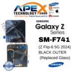 Samsung SM-F741 (Z Flip-6 5G 2024) PRETO EXTERIOR LCD (Replaced Glass) – GH97-30012E