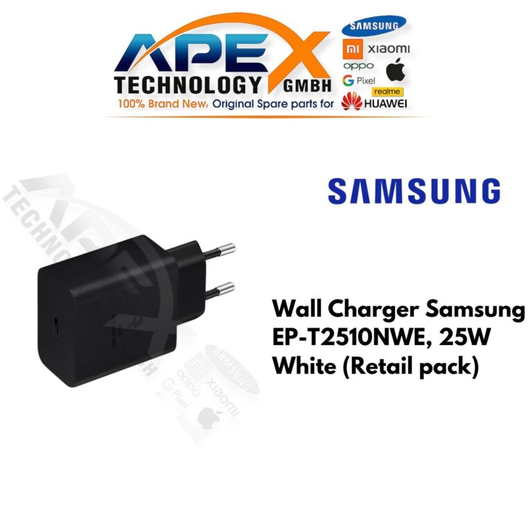 Netzteil Samsung EP-T2510NBE, 25W, Schwarz (Retail pack) – EP-T2510NBEGEU