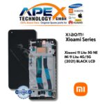 Xiaomi 11 Lite 5G NE // Mi 11 Lite 4G/5G (2021) PRETO LCD – 5600030K9D00