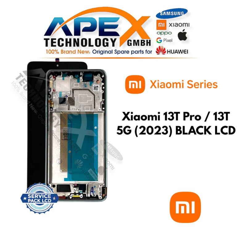 Xiaomi 13T Pro / 13T 5G (2023) SCHWARZ LCD – 5600050M1200