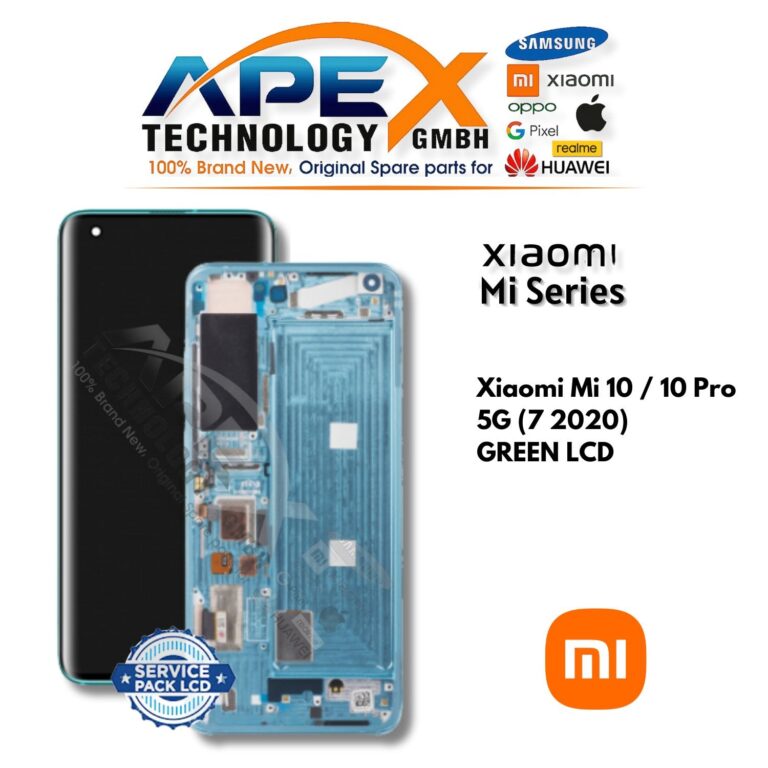 Xiaomi Mi 10 / 10 Pro 5G (C 2020) VERDE LCD – 56000K00J200
