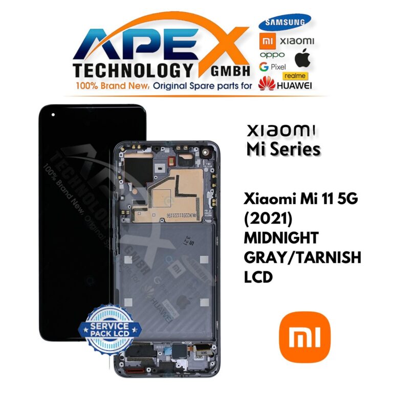 Xiaomi Mi 11 5G (2021) MIDNIGHT CINZA/TARNISH LCD – 56000800K200
