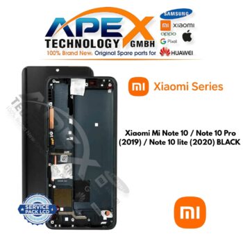 Xiaomi Mi Note 10 / Note 10 Pro (2019) / Note 10 lite (2020) BLACK LCD – 56000300F400