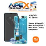 Xiaomi Mi Note 10 / Note 10 Pro (2019) / Note 10 lite (2020) GRÜN LCD – 56000100F400