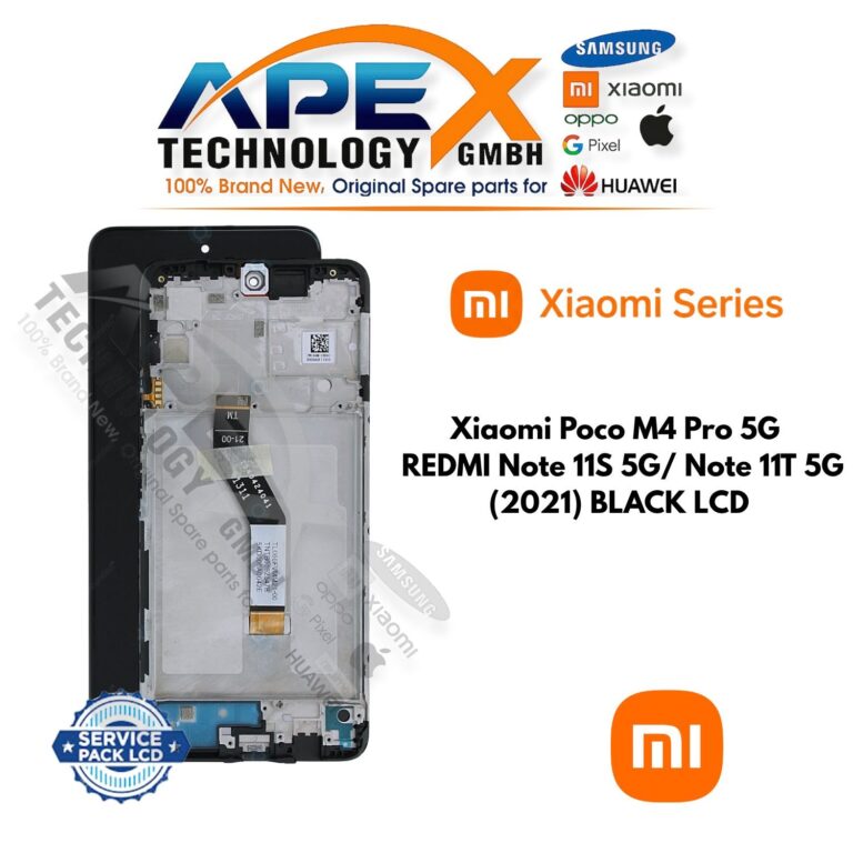 Xiaomi Poco M4 Pro 5G // REDMI Note 11S 5G/ Note 11T 5G (2021) SCHWARZ LCD – 560001K16A00