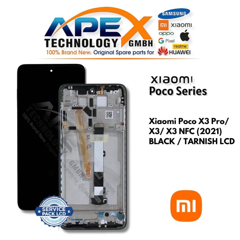 Xiaomi Poco X3 Pro/ X3/ X3 NFC (2021) NOIR / TARNISH LCD – 560002J20S00