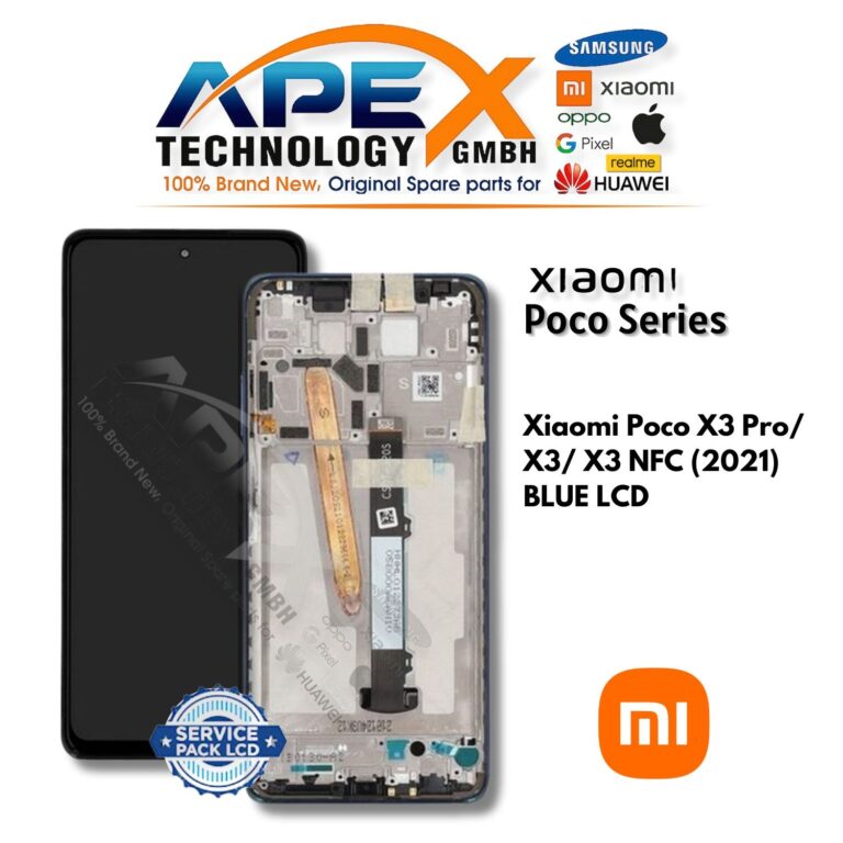 Xiaomi Poco X3 Pro/ X3/ X3 NFC (2021) AZUL LCD – 560003J20S00