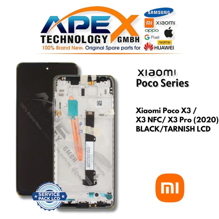 Xiaomi Poco X3 / X3 NFC/ X3 Pro (2020) NOIR/TARNISH LCD – 560003J20C00