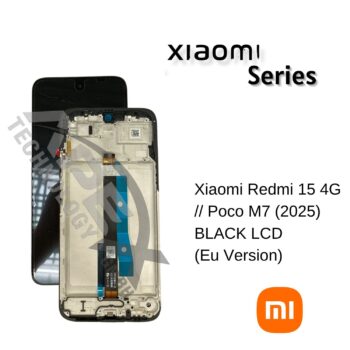 Xiaomi Redmi 15 4G // Poco M7 (2025) BLACK LCD (Eu Version) – 560001O19AP00