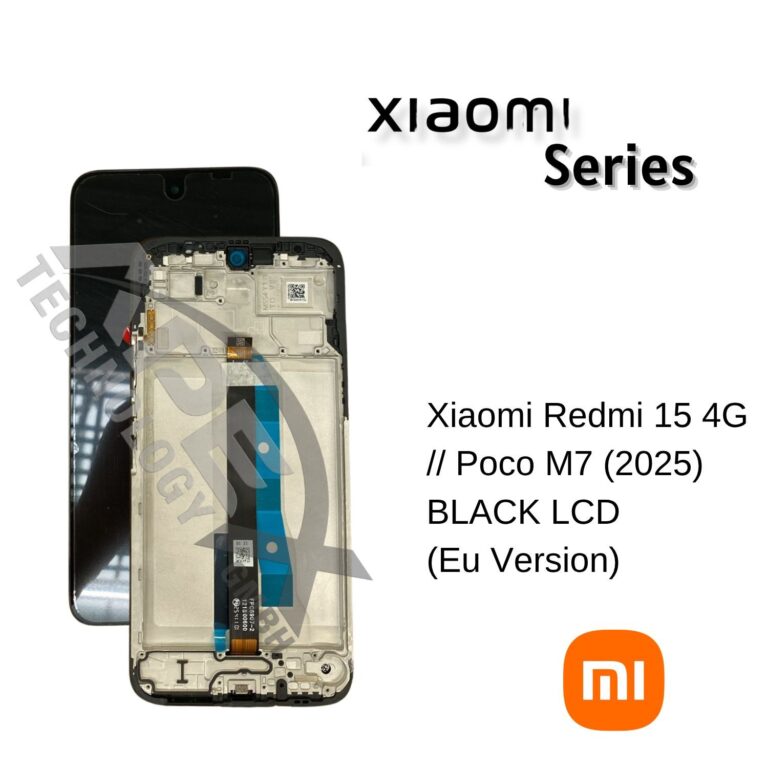 Xiaomi Redmi 15 4G // Poco M7 (2025) SCHWARZ LCD (Eu Version) – 560001O19AP00