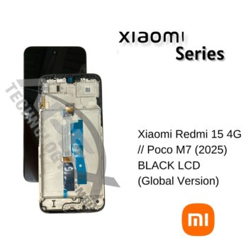 Xiaomi Redmi 15 4G // Poco M7 (2025) BLACK LCD (Global Version) – 560002O19AP00