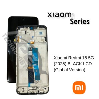 Xiaomi Redmi 15 5G (2025) BLACK LCD (Global Version) – 56002500O1900