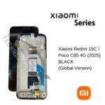 Xiaomi Redmi 15C / Poco C85 4G (2025) BLACK LCD (Global Version) – 5600020P15A00