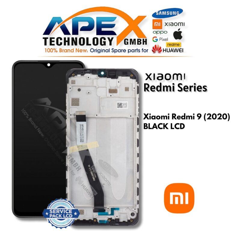 Xiaomi Redmi 9 (2020) NEGRO LCD – 5600050J1900