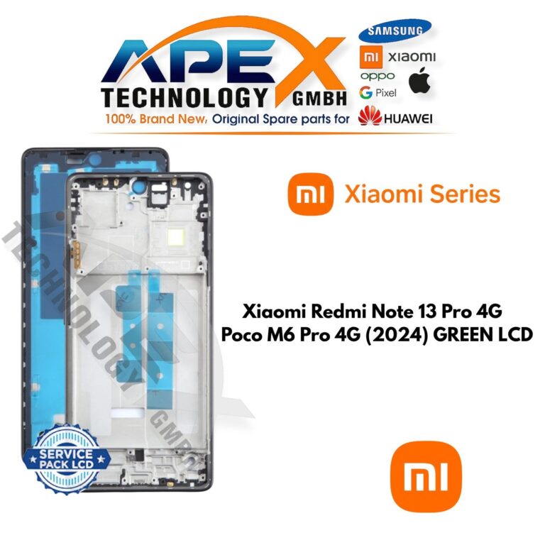 Xiaomi Redmi Note 13 Pro 4G // Poco M6 Pro 4G (2024) GRÜN LCD – 56000100N600