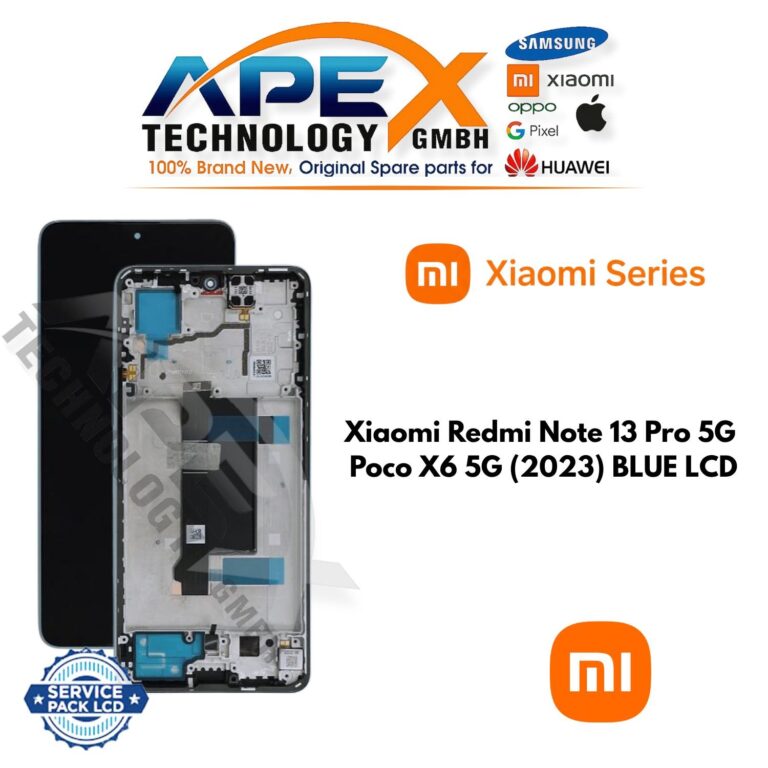 Xiaomi Redmi Note 13 Pro 5G // Poco X6 5G (2023) BLEU LCD – 5600010N1600