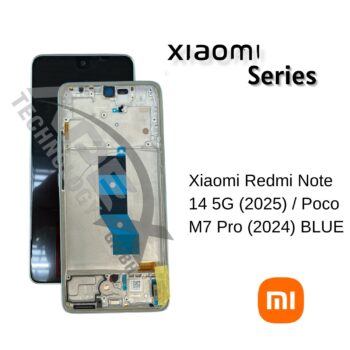 Xiaomi Redmi Note 14 5G (2025) / Poco M7 Pro (2024) BLUE/CORAL GREEN LCD – 56001800O1700