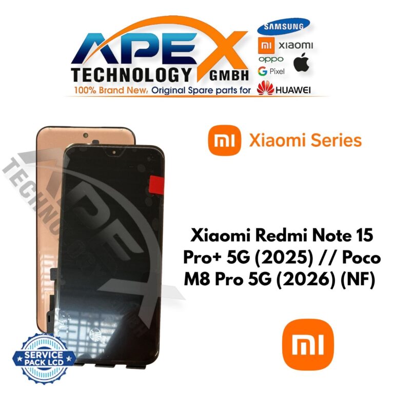 Xiaomi Redmi Note 15 Pro+ 5G (2025) // Poco M8 Pro 5G (2026) (NF) LCD – X-642